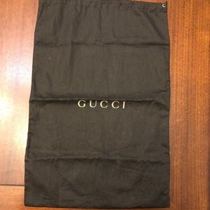 Authentic Gucci dust bag